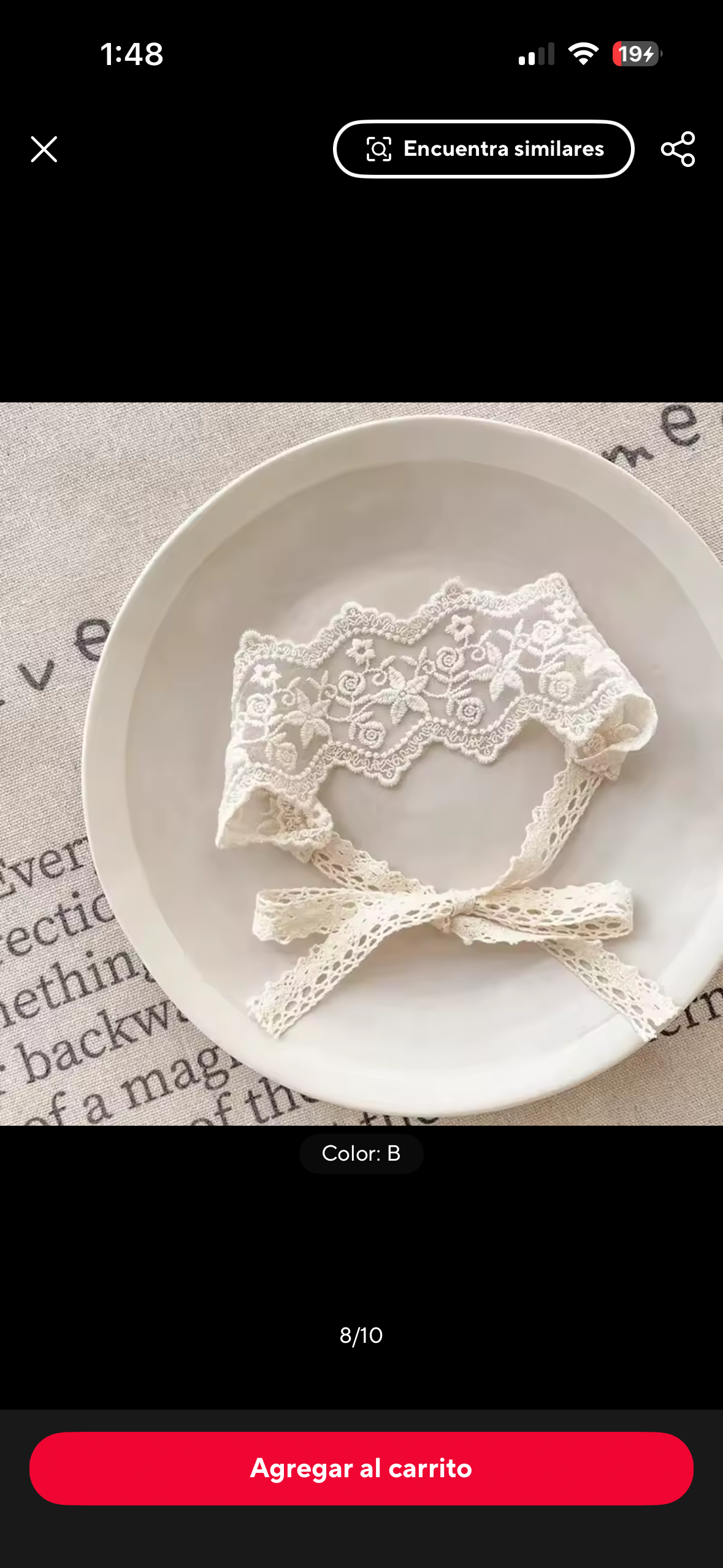 Diadema Encaje