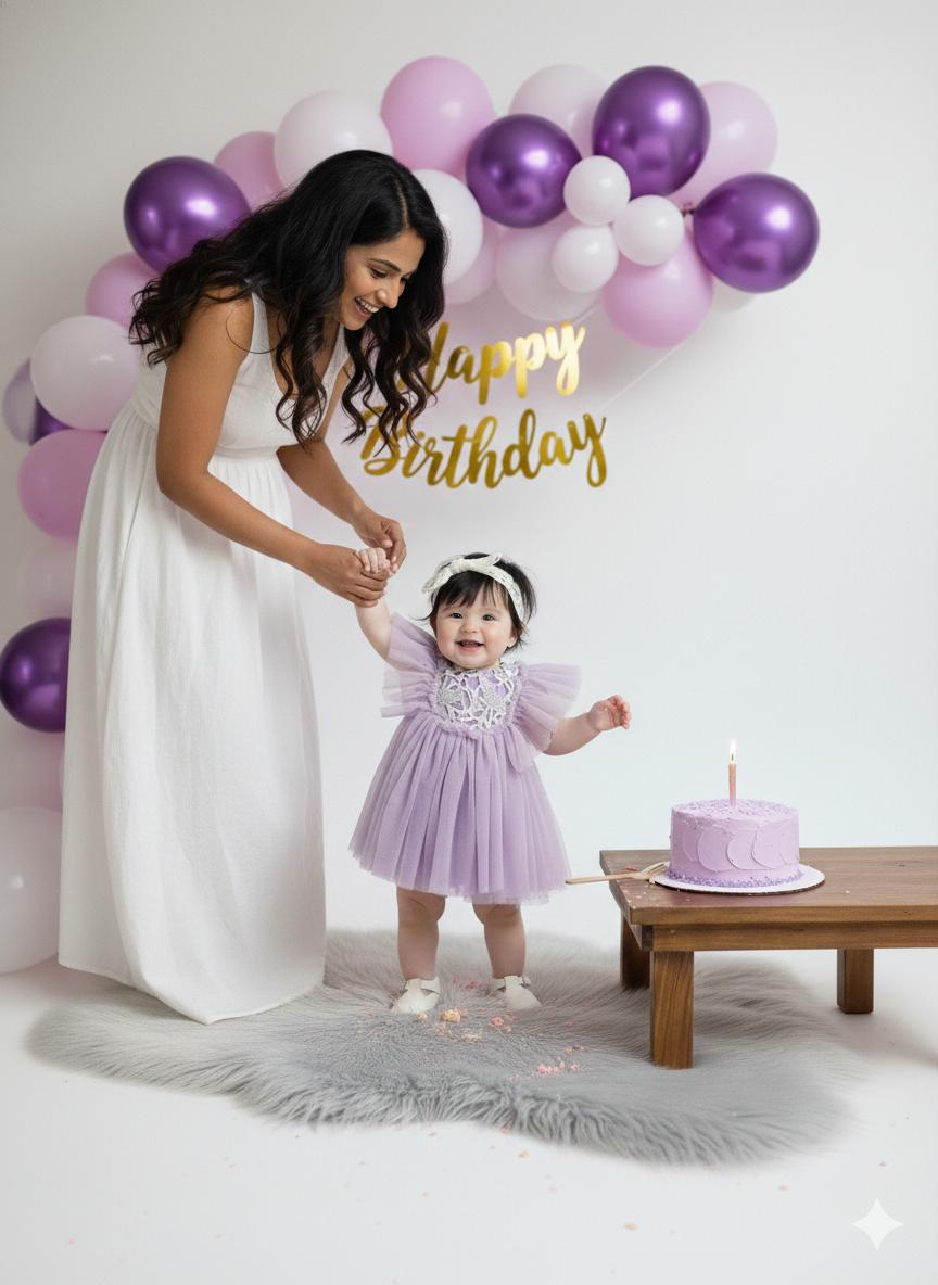 Vestido Fiesta Morado