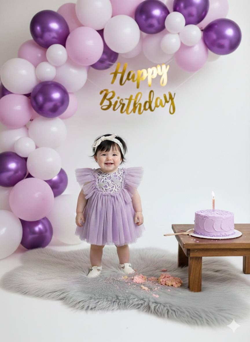 Vestido Fiesta Morado