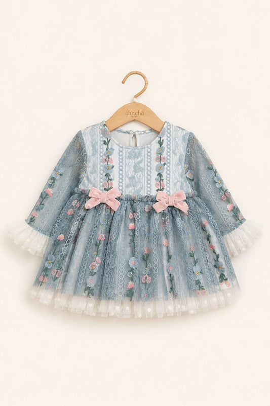 Vestido Celeste